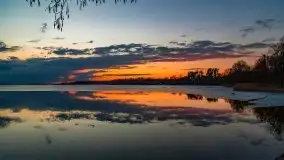 Jeszcze więcej magii Mazur - zachód nad jeziorem Święcajty - zdjęcie 6