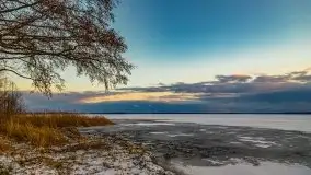 Ostatni zimowy zachód słońca, jezioro Niegocin 03.2021 - zdjęcie 25