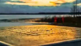 Ostatni zimowy zachód słońca, jezioro Niegocin 03.2021 - zdjęcie 17