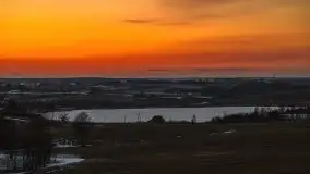 Po-zachód słońca przy wsi Upałty - zdjęcie 6