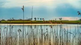 Kwietniowy deszczowy zachód słońca nad jeziorem Kruklin - zdjęcie 18