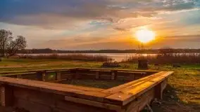 Wiosenny wschód słońca nad jeziorem Pozezdrze - zdjęcie 18