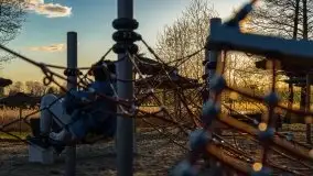 Kwietniowy zachód słońca w Mrągowie - zdjęcie 11