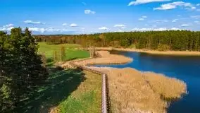 Piecki, ścieżka edukacyjna wokół stawu - zdjęcie 1