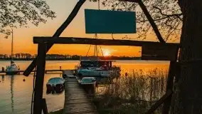 Majowy zachód słońca w porcie Trygort - zdjęcie 15