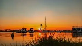 Majowy zachód słońca w porcie Trygort - zdjęcie 19