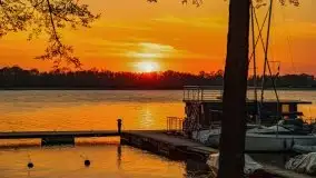 Majowy zachód słońca w porcie Trygort - zdjęcie 42