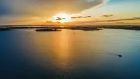 Zachód słońca nad jeziorem Święcajty, maj 2021 - zdjęcie 27