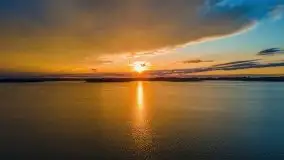 Zachód słońca nad jeziorem Święcajty, maj 2021 - zdjęcie 8