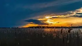 Zachód słońca nad jeziorem Święcajty, maj 2021 - zdjęcie 5