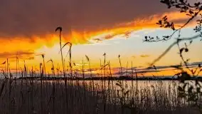 Zachód słońca nad jeziorem Święcajty, maj 2021 - zdjęcie 30