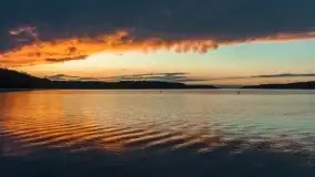 Zachód słońca nad jeziorem Kisajno - zdjęcie 18