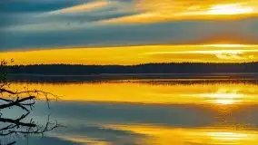 Zachód słońca nad jeziorem Jeziorowskie - zdjęcie 37