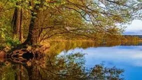 Zachód słońca nad jeziorem Jeziorowskie - zdjęcie 43