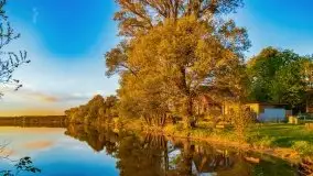 Zachód słońca nad jeziorem Jeziorowskie - zdjęcie 18