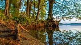 Zachód słońca nad jeziorem Jeziorowskie - zdjęcie 5