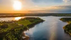 Zachód nad jeziorem Ryńskim, zatoka Mrówcza - zdjęcie 38