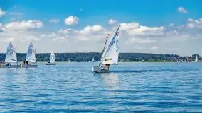 Regaty o Puchar Trzech Ryb w klasie Optimist - fotorelacja - zdjęcie 14