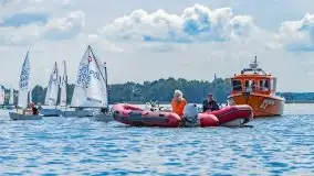 Regaty o Puchar Trzech Ryb w klasie Optimist - fotorelacja - zdjęcie 8