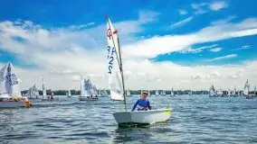 Regaty o Puchar Trzech Ryb w klasie Optimist - fotorelacja - zdjęcie 41