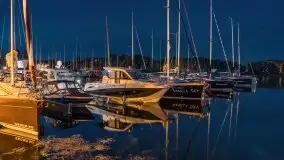 Stanica Wodna Stranda po zmierzchu, lipiec 2021 - zdjęcie 29