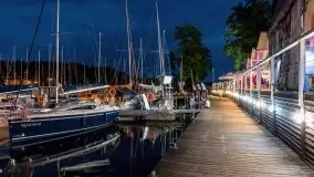 Stanica Wodna Stranda po zmierzchu, lipiec 2021 - zdjęcie 25