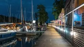 Stanica Wodna Stranda po zmierzchu, lipiec 2021 - zdjęcie 30