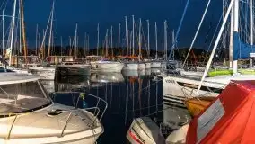 Stanica Wodna Stranda po zmierzchu, lipiec 2021 - zdjęcie 21