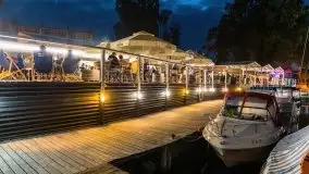 Stanica Wodna Stranda po zmierzchu, lipiec 2021 - zdjęcie 20