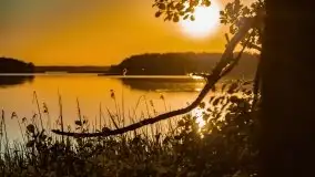 Jezioro Kirsajty o zachodzie słońca - zdjęcie 6