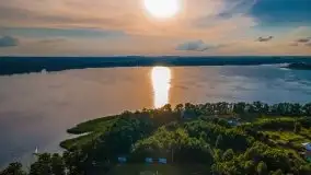 Zachód słońca nad jeziorem Mamry, czerwiec 2021 - zdjęcie 26