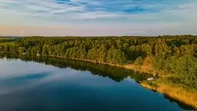 Zachód słońca nad jeziorem Mamry, czerwiec 2021 - zdjęcie 34