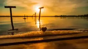 Zachód słońca nad jeziorem Mamry, czerwiec 2021 - zdjęcie 12