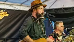 Zespół Formacja na deskach portu w Sztynorcie, czerwiec 2021 r. - zdjęcie 7