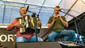 Zespół Formacja na deskach portu w Sztynorcie, czerwiec 2021 r. - zdjęcie 5