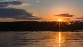 Zachód nad jeziorem Bełdany, koniec czerwca 2021 r. - zdjęcie 13