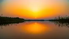 Zachód słońca nad jeziorem Kirsajty - zdjęcie 7