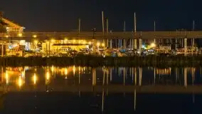 Wieczorne Giżycko, port Ekomarina - zdjęcie 21