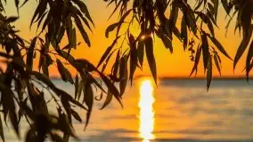 Zachód słońca w Fuledzie nad jeziorem Dobskim - zdjęcie 30