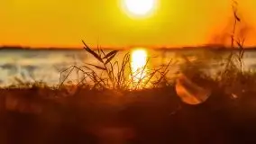 Zachód słońca w Fuledzie nad jeziorem Dobskim - zdjęcie 12