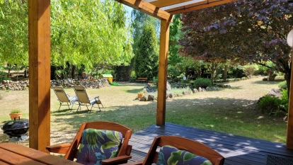 Kamienny Ogród Holiday Park komfortowe domki z 2 sypialniami w parku nad jeziorem Tałty na Mazurach, Stare Sady, Mikołajki - zdjęcie 19