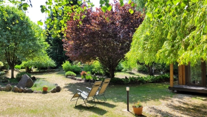 Kamienny Ogród Holiday Park komfortowe domki z 2 sypialniami w parku nad jeziorem Tałty na Mazurach, Stare Sady, Mikołajki - zdjęcie 20