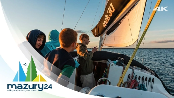 Męski rejs Mazury24 2022 część 1, 4K