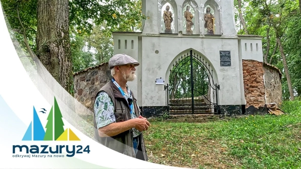 Mazurskie Opowieści 2024 - Tadeusz Sakowski o cmentarzu rodziny Ublick