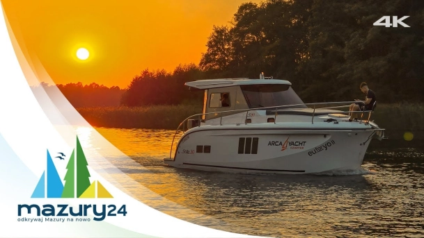 Jachty motorowe we wrześniu na Mazurach