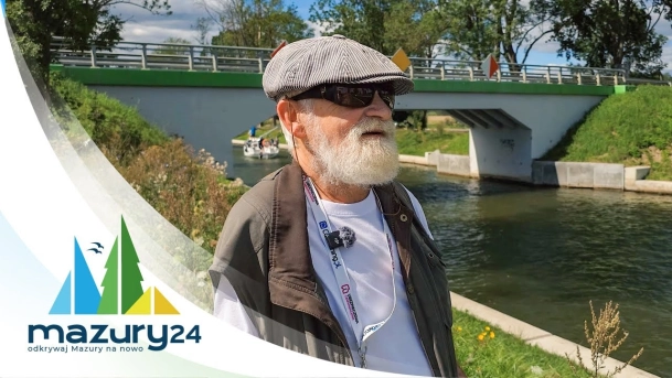 Mazurskie Opowieści - Tadeusz Sakowski o kanale Szymońskim i żeglarstwie