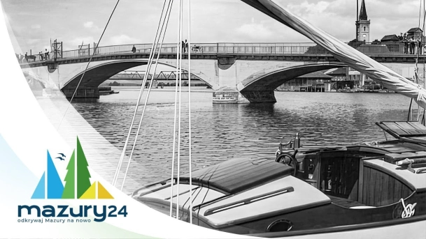 Ożywione AI przedwojenne pocztówki Mikołajek / Nikolaiken