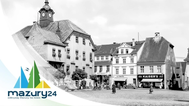Ożywione pocztówki i stare zdjęcia AI Mrągowa / Sensburg