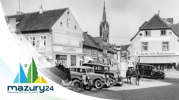 Ożywione stare pocztówki i zdjęcia (AI) Kętrzyna / Rastenburg