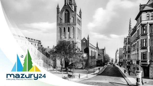Ożywione stare pocztówki i zdjęcia (AI) Ełku / Lyck